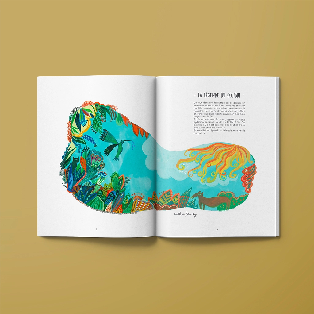 Magazine Colibri avec Pierre Rabhi